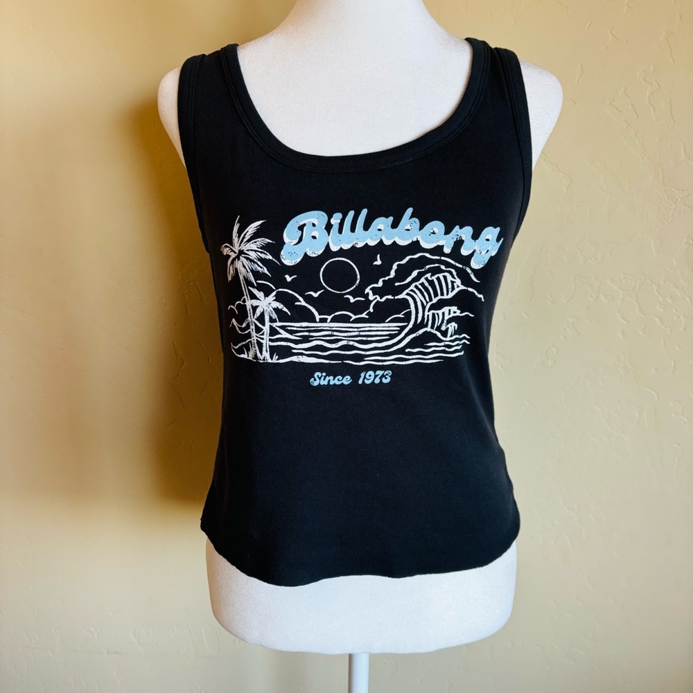Billabong Black Beachy Graphic Tank Top - Picture 11 of 11